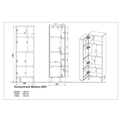 Badschrank Topeka