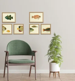 Bild mit Rahmen Botanical