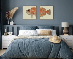 Bild mit Rahmen Botanical