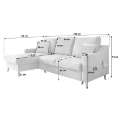 Ecksofa Valentina