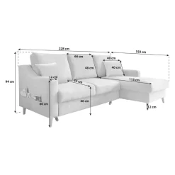 Ecksofa Valentina