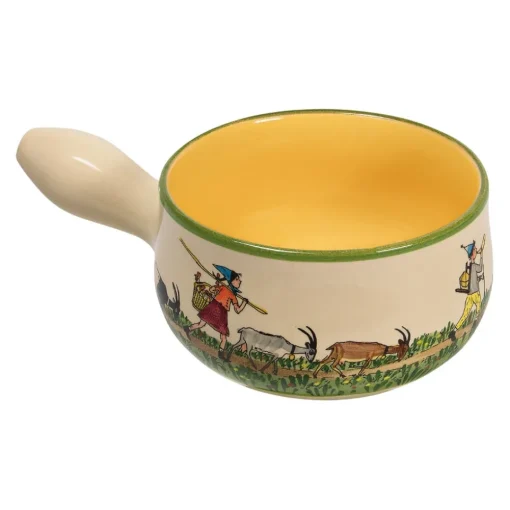 Fondue Caquelon Alpaufzug