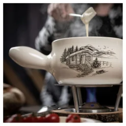 Fondue Caquelon Chalet