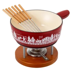 Fondue-Set Alpweide