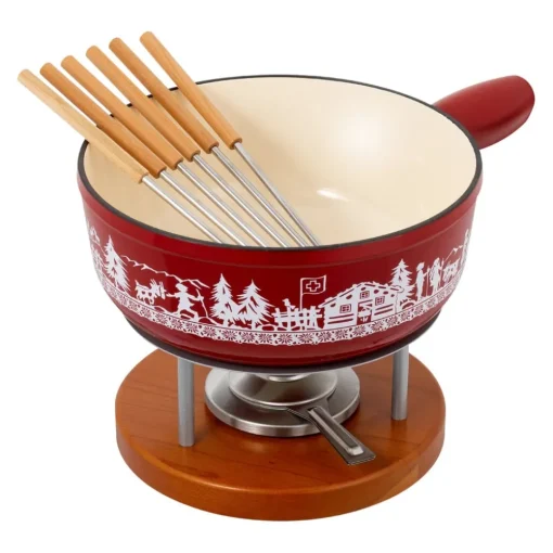 Fondue-Set Alpweide