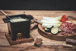 Fondue-Set Rinde
