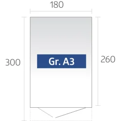 Gerätehaus Avantgarde Gr. A3