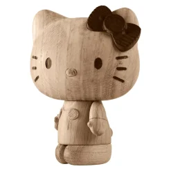 Holzfigur Hello-Kitty
