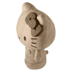 Holzfigur Hello-Kitty