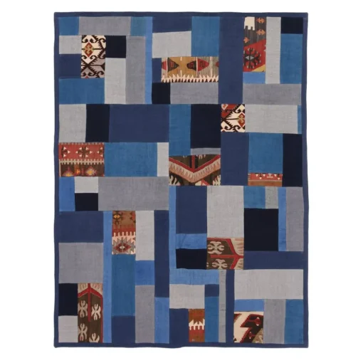 Kelimteppich Renkli Kilim Patchwork