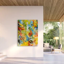 Leinwandbild Mix Painting