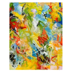Leinwandbild Mix Painting
