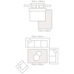 moderner Orientteppich Arian Deco